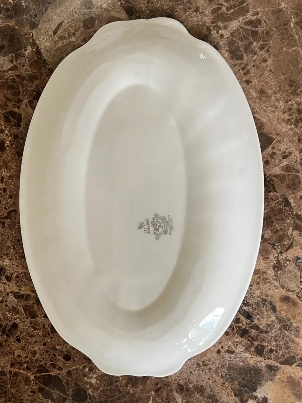 Antique Royal Staffordshire Ivory Ironstone Full Size Soup Tureen 4 Piece Set
